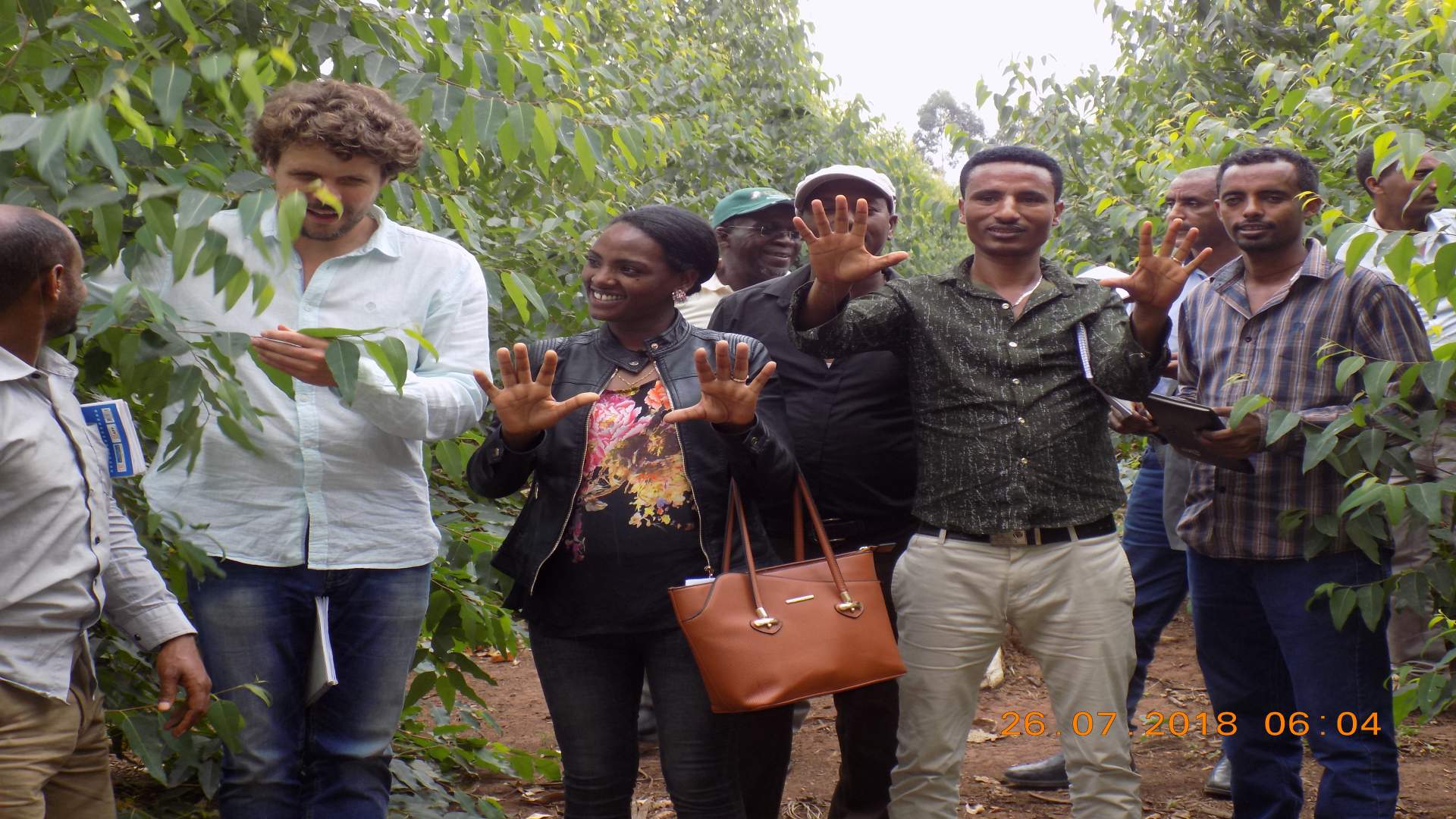Ethiopian Forestry Team visit